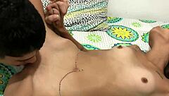 little stepsis back from school begs for my big cock pounding