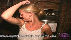 downblouse upskirt views at hot nightclub