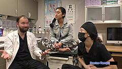 dr tampa gives jasmine rose a full university physical exam