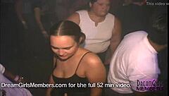 downblouse upskirt views at hot nightclub