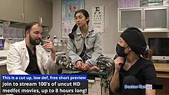 dr tampa gives jasmine rose a full university physical exam