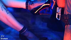 Gorgeous Heels Fetish Babe Chokes on Nipple-Clamped Deepthroat