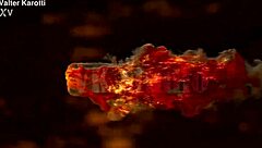 cute babe lana moans in anal orgasm from monster cock pounding