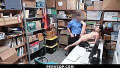 shoplifter hooked on cop's throbbing dick now 🍆😈