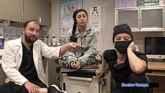 dr tampa gives jasmine rose a full university physical exam