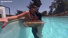 diver pounds her ass underwater with new toyboy thrill