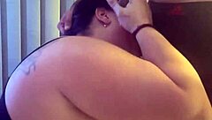 sucking my fave cock then titty fucking it hard