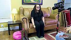 i cant resist harper's wet throat rimjob audition swallow mess