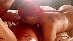 ever wonder why this ebony milf squirts so wildly on command?