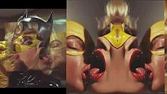 i dressed up hot for halloween cosplay fun ai