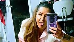 Naughty Sailor Shemale TS Katie Klark's Fat Cosplay Tease