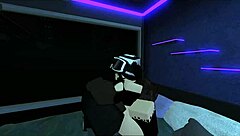 perrita rides huge cock rough with roblox beats pumping