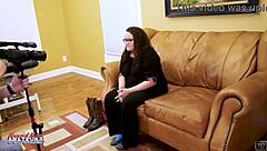 i cant resist harper's wet throat rimjob audition swallow mess