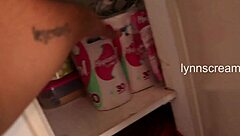 pov bathroom pounding with hot redhead while wife waits