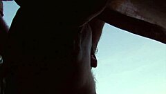 horny halana k craves outdoor anal ass-to-mouth facial pounding