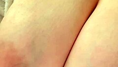 big tits stepmom fingers pussy post-shower ecstasy