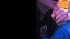 Close Up Big Tits Wife Delivers Sloppy Intense Blowjob