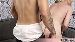 gold digger cougar craves latino huge dick!