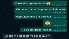 mi amiga en mini short se calienta whatsapp chat