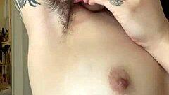 i'm licking her yummy hairy armpits obsessively 👅😍💦