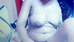 Sexy Indian Milf Teases with Sultry Solo Seduction Show