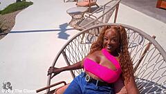 ebony cougar yum thee boss fucked by student