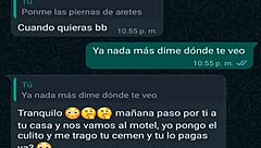 mi amiga en mini short se calienta whatsapp chat