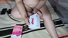 Fat Wife's Holes Stuffed with Toys in Humiliating Solo Play