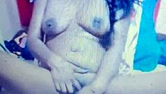 Sexy Indian Milf Teases with Sultry Solo Seduction Show