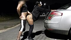 street anal fuck creampie for broke ebony client