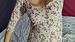 Neighbor ravages lankan beauty's huge assets blindfolded