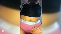 girl savors fingers in intimate amateur homemade clip