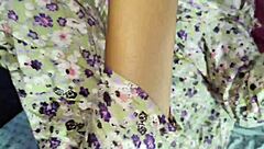 Neighbor ravages lankan beauty's huge assets blindfolded