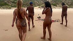 Nudist Beach Trip Turns Into Sexy Cum Encounter