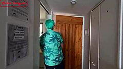 fake cop bribe ends in creampie roleplay romp