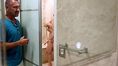 bbw girl and i bathe then fuck wildly together uh