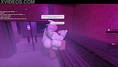 hot lady fucks me deep in sauna