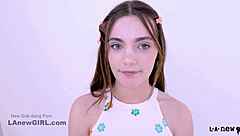 Intense passion surges through brunette model during casting fuck