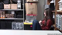 wanna see this tattooed teen's pussy rammed doggystyle till she screams