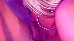 Ladies strap on dildo and fuck hard till cumshots