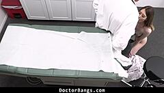 Teen begs doctor to hide her naughty reports