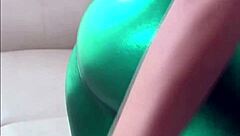 Check out my new shiny pvc panties
