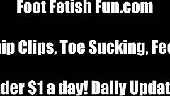 Craving Your Tongue Worshipping My Bare Soles