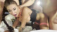 want monika fox's rough anal dp gangbang creampie?