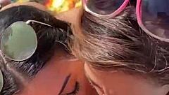 Brazilian MILFs Ride Massive Cock While Cucks Ignore