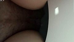 italian slut relaxes on toilet in fetish play