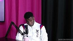 Bruna Carlos Sheer Red Casting Tease