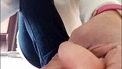 love farting while doing my makeup topless for you voyeurs