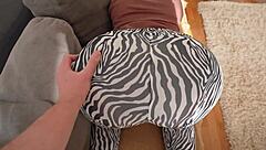 big ass babe hints sex flaunts juicy new leggings teasingly