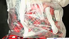 gloryhole babe grinds cock for bukkake facial cumshot